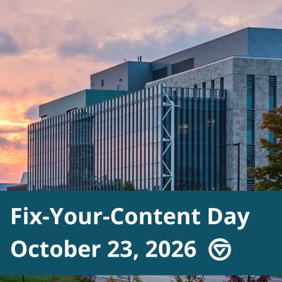 PARTNER EVENT: Accessibility Fix-Your-Content Day